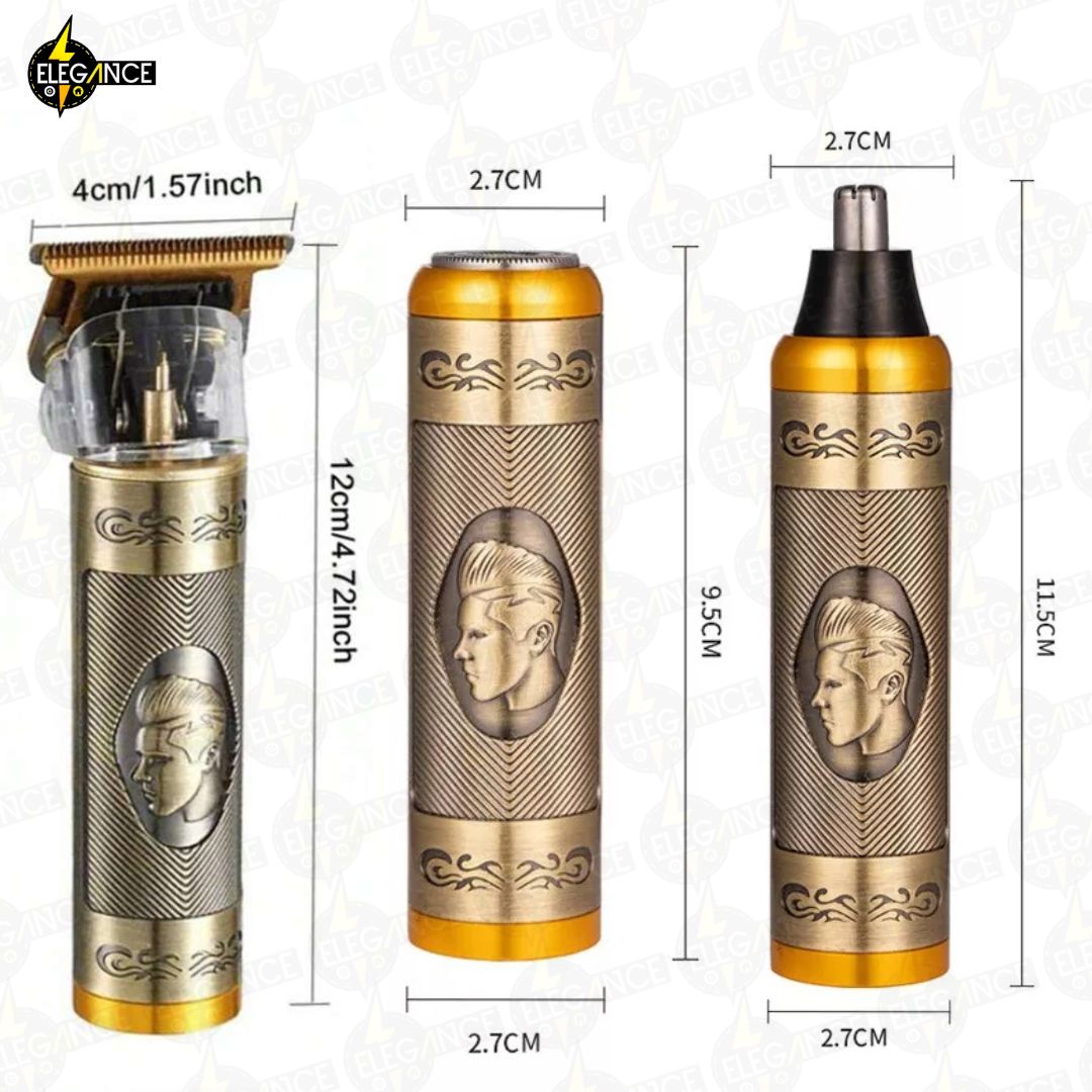 KIT DE AFEITAR 3 EN 1 ®