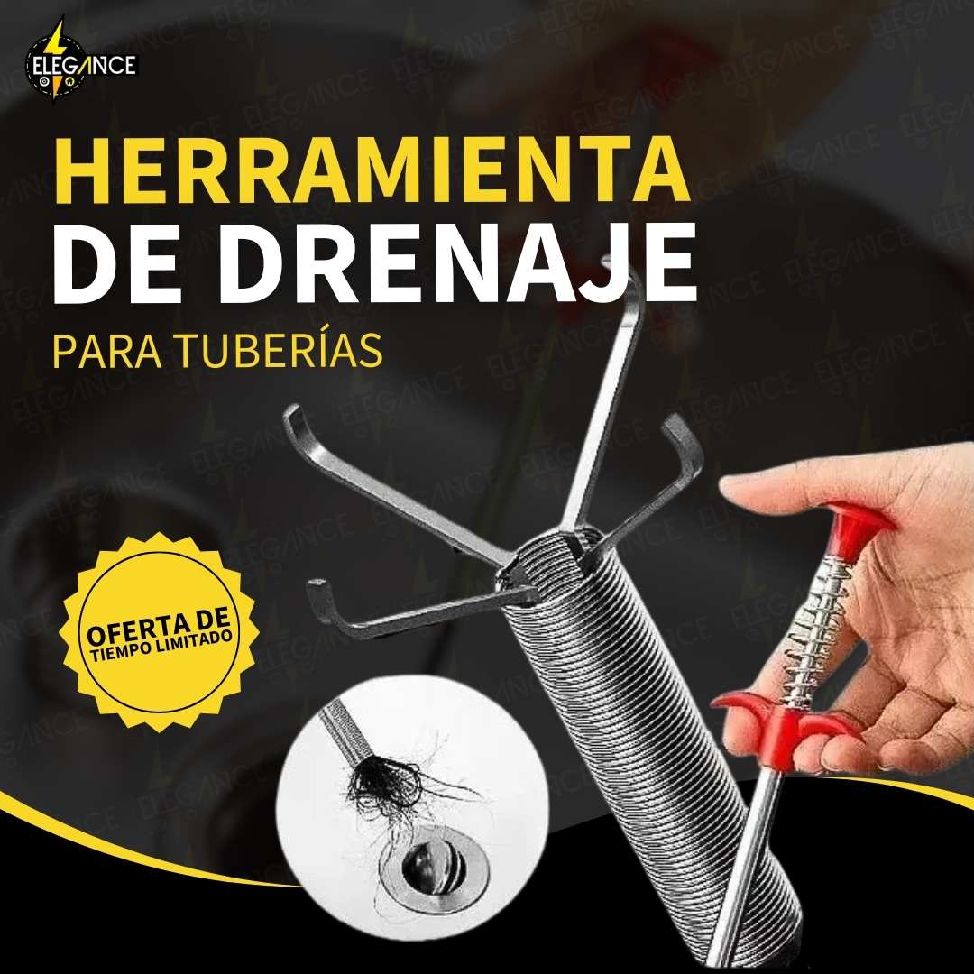 Herramienta de Drenaje para Tuberías ®