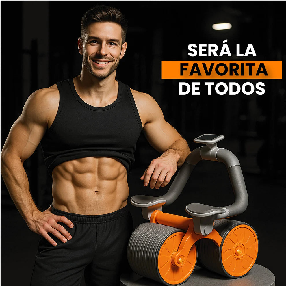 RUEDA ABDOMINAL EJERCICIO EN CASA 🏠®